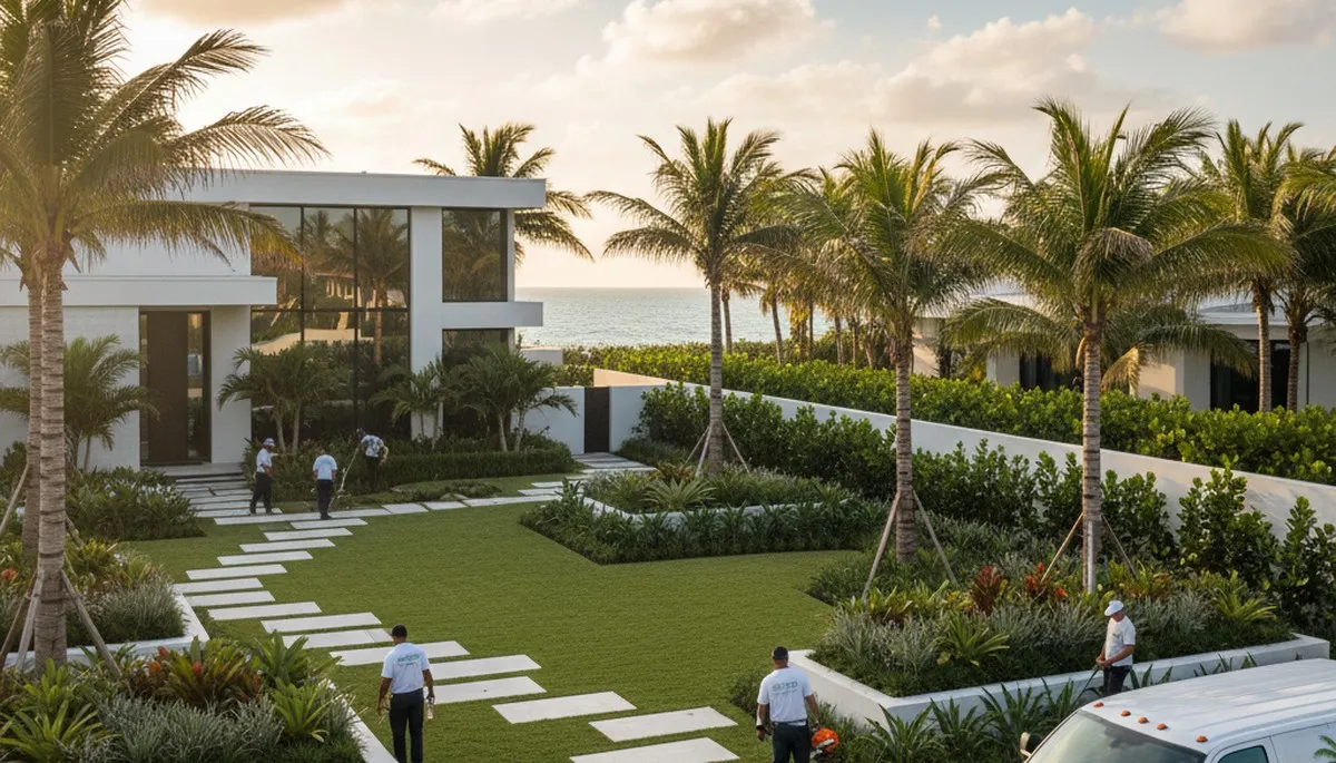 Landscaping services in Miami, FL for residential and commercial properties